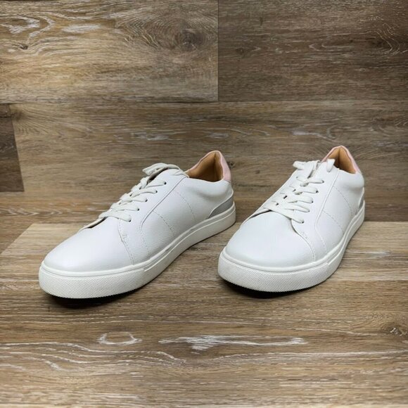 Dolce Vita Shoes - Dolce Vita Anibel White Lace Up Court Sneakers Women's Size 10